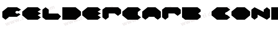 Feldercarb Condensed字体转换